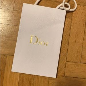 Dior Small Paper Shopping Bag (Perfumes)
